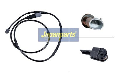 JAPANPARTS Įspėjimo kontaktas, stabdžių trinkelių susidėvėjimas