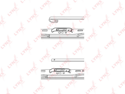 LYNXauto 550L Щетка стеклоочистителя  для DODGE  (Додж Интрепид)