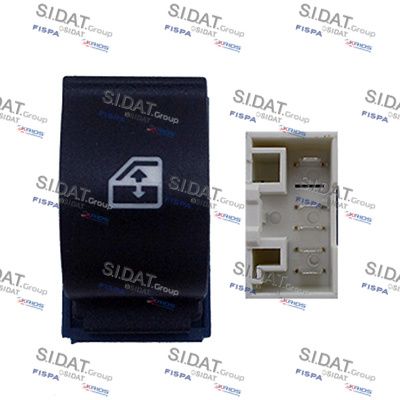 Выключатель, стеклолодъемник SIDAT 5.145040A2 для FIAT DOBLO