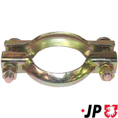 Spaustukas, išmetimo sistema