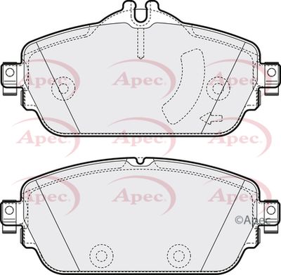 Brake Pad Set APEC PAD2025