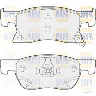 Brake Pad Set NAPA PBP7125