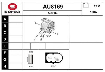 GENERATOR SNRA AU8169
