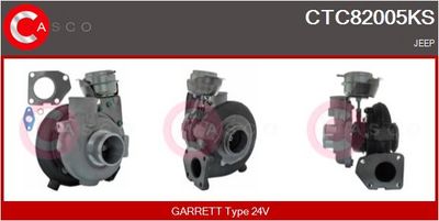 COMPRESOR SISTEM DE SUPRAALIMENTARE CASCO CTC82005KS
