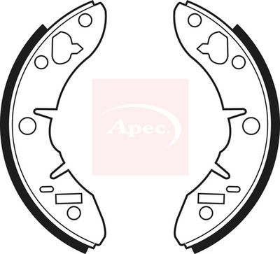 APEC Brake Shoe Set SHU142
