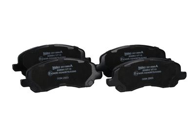 BREMSBELAGSATZ SCHEIBENBREMSE VALEO 301886A 22