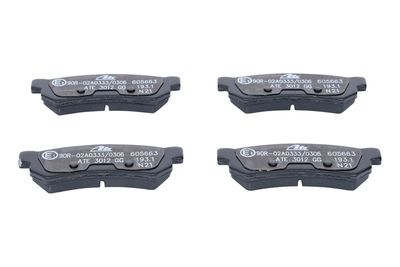 Brake Pad Set, disc brake 13.0460-5663.2