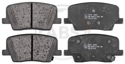 Zestaw klocków hamulcowych, hamulce tarczowe A.B.S. 35290