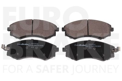 Комплект тормозных колодок, дисковый тормоз EUROBRAKE 5502225010 для SSANGYONG REXTON