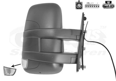 VAN WEZEL 2816808 Указатель поворотов для IVECO DAILY V c бортовой платформой/ходовая часть