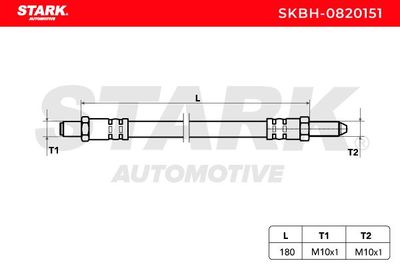 спирачен маркуч STARK SKBH-0820151