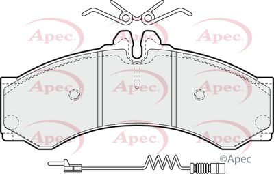 Brake Pad Set APEC PAD928