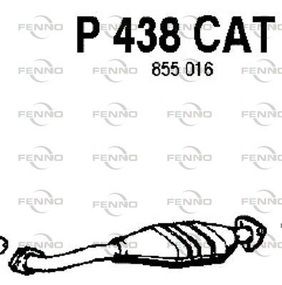 Катализатор FENNO P438CAT для OPEL CALIBRA