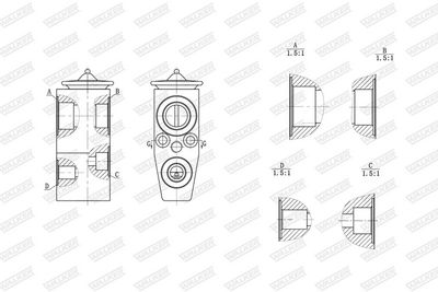 SUPAPA EXPANSIUNE CLIMA WALKER WEX00036 8