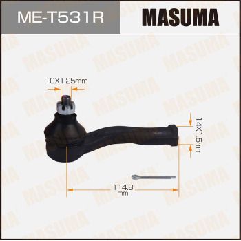 Наконечник поперечной рулевой тяги MASUMA ME-T531R для TOYOTA bB
