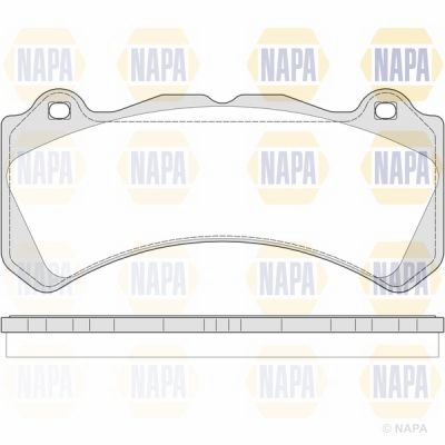 Brake Pad Set NAPA PBP7858