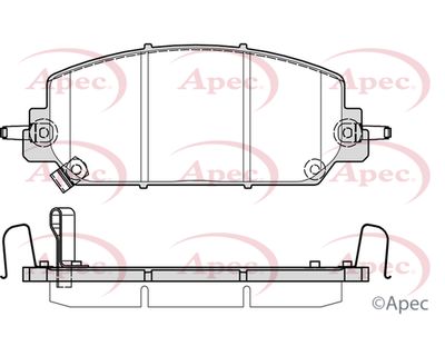 Brake Pad Set APEC PAD2383