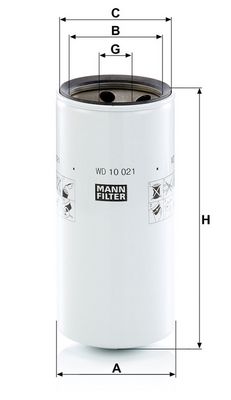 Hydraulisch filter (geschroefd) past: CASE IH 3388, 3588, 3788, 4000, 5000, 5088, 5288, 5488, 5500, 6388 MAMMUT, 6588 MAMMUT