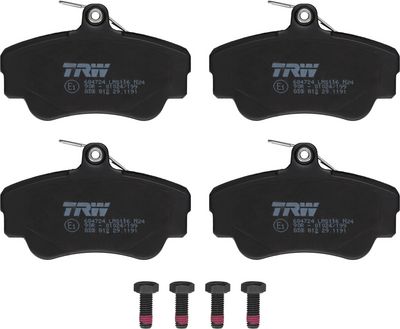 комплект спирачно феродо, дискови спирачки TRW GDB812