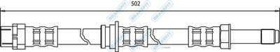 APEC Brake Hose BHO4124