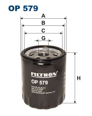 FILTRON Ölfilter (OP 579)