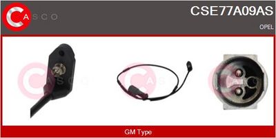 SENZOR DE AVERTIZARE UZURA PLACUTE DE FRANA