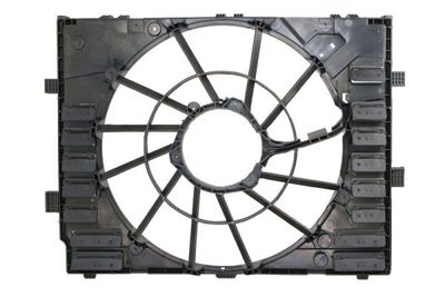 Radiator ventilator behuizing
