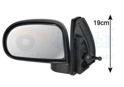 Наружное зеркало VAN WEZEL 8202804 для HYUNDAI ATOS