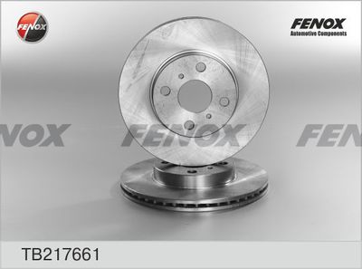 Тормозной диск FENOX TB217661 для TOYOTA VIOS