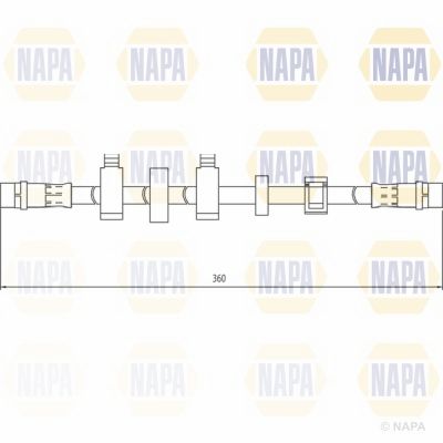 Brake Hose NAPA NBH1135