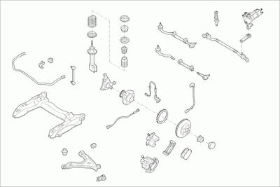 RADAUFHäNGUNG LEMFÖRDER OPELOMEGAFL018