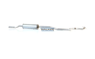 Средний глушитель выхлопных газов WALKER 23659 для TOYOTA YARIS