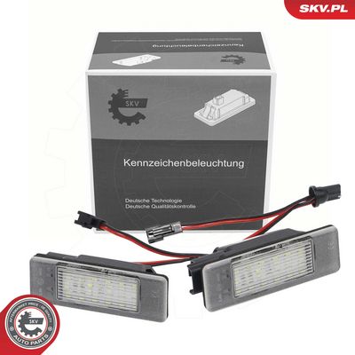 Osvětlení SPZ ESEN SKV 72SKV597
