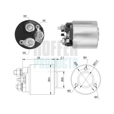 SOLENOID ELECTROMOTOR
