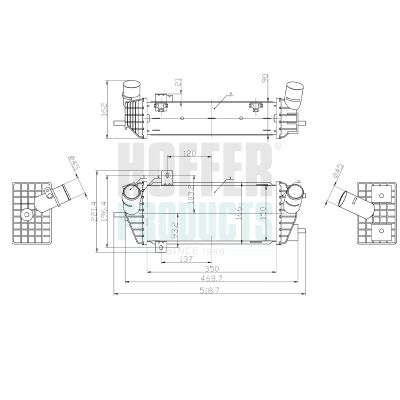 INTERCOOLER COMPRESOR