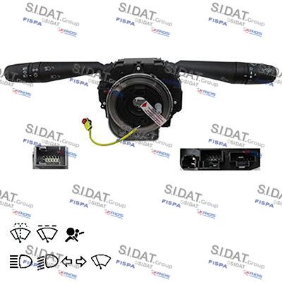 Выключатель на рулевой колонке SIDAT 430407 для FIAT TIPO