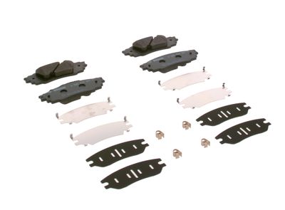 BREMSBELAGSATZ SCHEIBENBREMSE BOSCH 0986424927 27