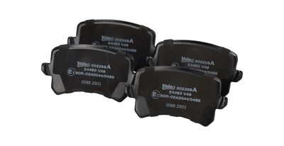 BREMSBELAGSATZ SCHEIBENBREMSE VALEO 302258A 27