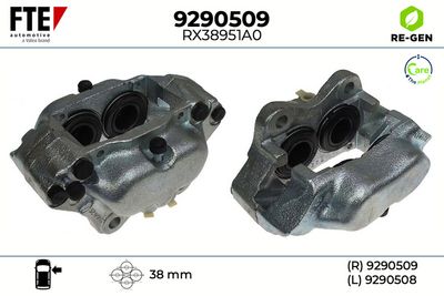 спирачен апарат FTE 9290509