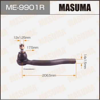 Наконечник поперечной рулевой тяги MASUMA ME-9901R для MAZDA CX-9