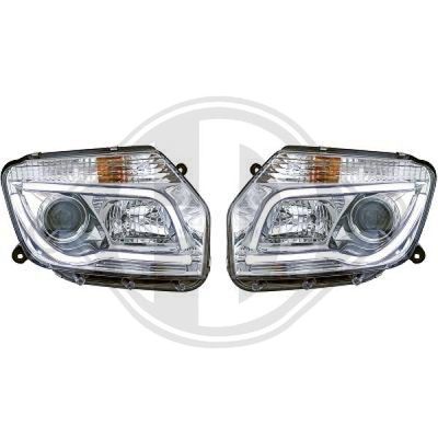 Комплект главных фар DIEDERICHS 4560285 для DACIA DUSTER