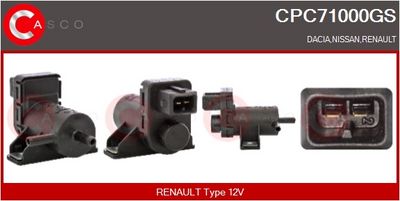 CONVERTOR PRESIUNE ESAPAMENT CASCO CPC71000GS