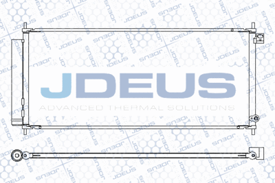 Конденсатор, кондиционер JDEUS M-7130270 для HONDA JAZZ