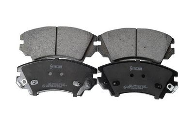 комплект спирачно феродо, дискови спирачки STELLOX 000 048B-SX