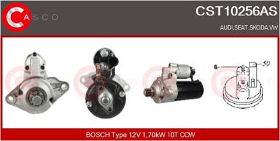 STARTER CASCO CST10256AS