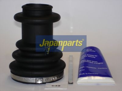 JAPANPARTS Gofruotoji membrana, kardaninis velenas