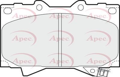 Brake Pad Set APEC PAD1076