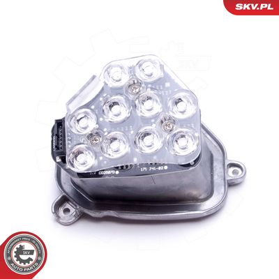 Valdymo blokas, žibintai