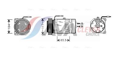 COMPRESOR CLIMATIZARE AVA Clever Choice RTK403