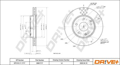 DISC FRANA DR!VE+ DP1010111717 2